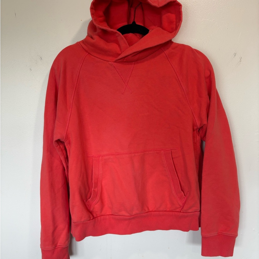 Athleta Red Hoodie Sweatshirt